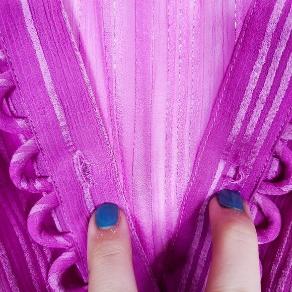 SOFT SURROUNDINGS Women's Yesena Long Sleeve Blouse Top Size Large NWT NEW - Picture 7 of 11